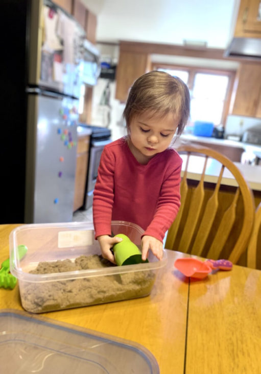 Kinetic Sand Activity Bin - Leave It To Mom